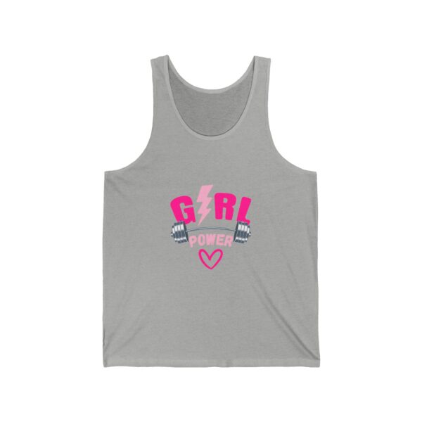 Gym Girl-Unisex Jersey Tank Top - Image 13