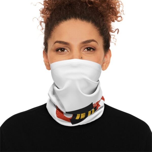 Winter Neck Gaiter With Drawstring - Image 3
